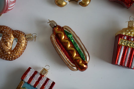 Hot Dog Ornament