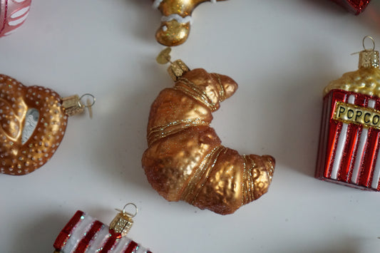 Croissant Ornament